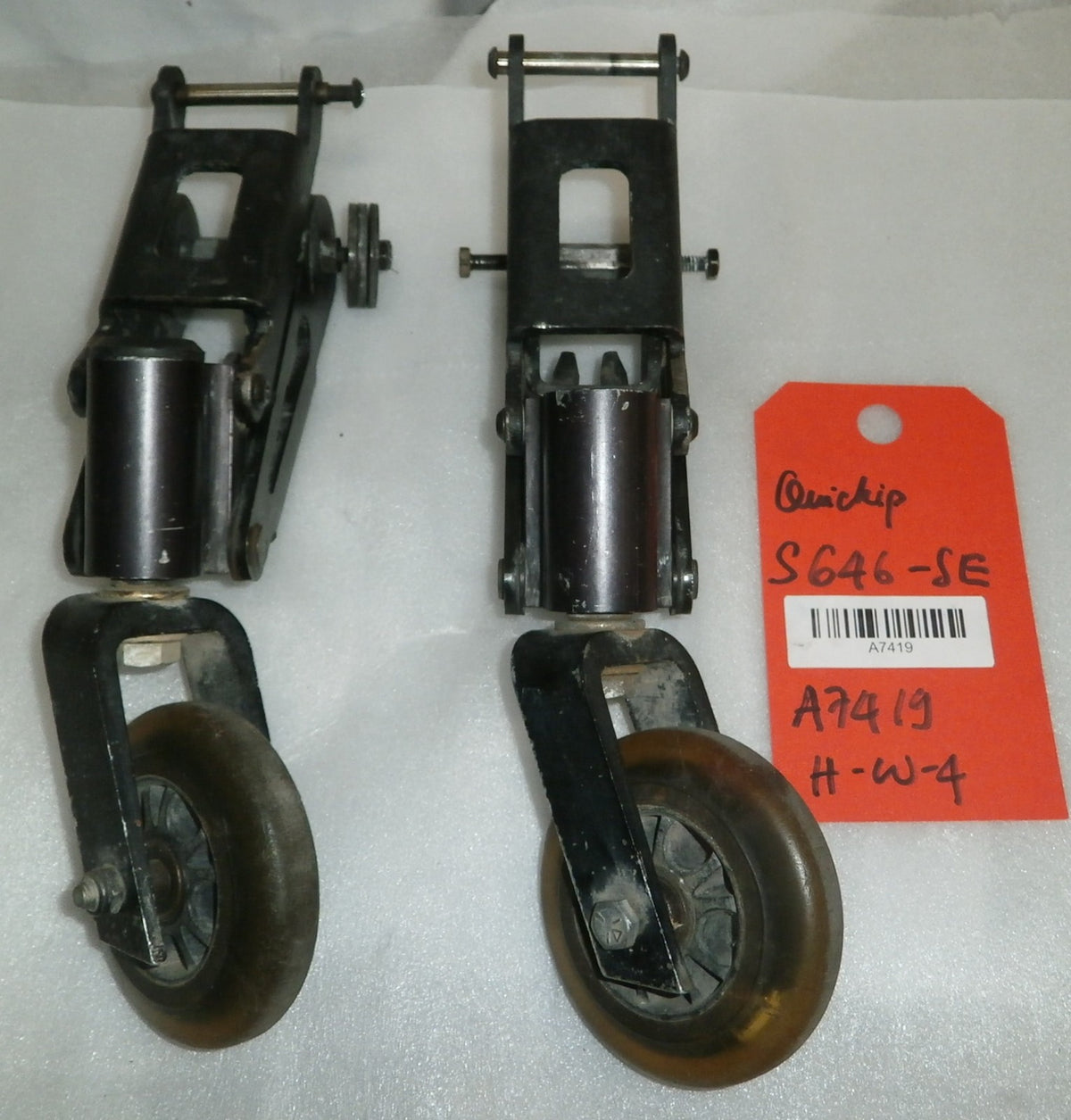 QUICKIE S 646-SE FORKS AND CASTERS AS PHOTO VERY GOOD CONDITION