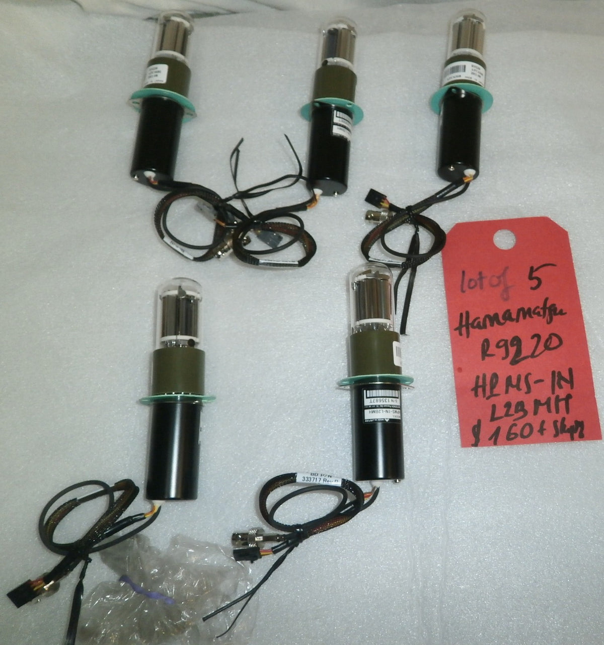A7144 LOT OF 5 DRIVE POWER SUPPLY HAMAMATSU HPMS-1N-L2BMH USED GOOD CONDITION MA