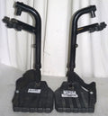SET OF WHEELCHAIR FOOT REST GOOD CONDITION WITH MOUNT PLATES DIMENSION AS PHOTO