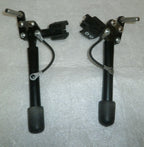 Wheel Locks Wheelchair Long Hand Brake Pull Push Assembly Pair Left Right
