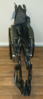20 INCH INVACARE ATO MYON FOLDING WHEELCHAIR P/N 1193301 GOOD CONDITION