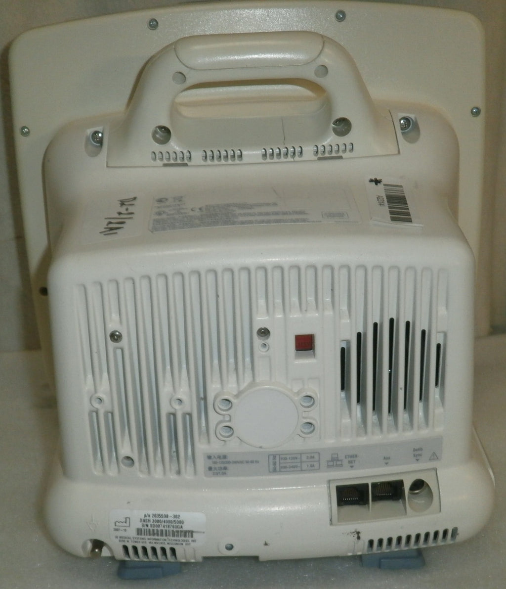 GE Dash 5000 Patient Monitor (no battery or cord included)