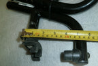 SET OF 2 WHEELCHAIR FOOT REST FRAMES DIMENSION AS PHOTO