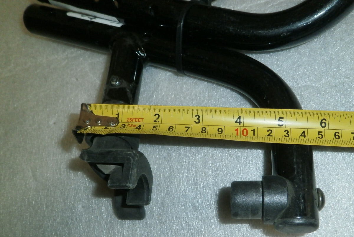 SET OF 2 WHEELCHAIR FOOT REST FRAMES DIMENSION AS PHOTO