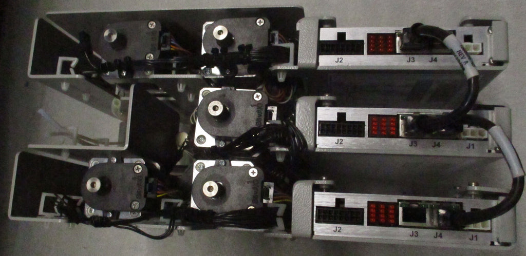 LOF OF 3 PCE ASSY CONTROL STEPPER PN 100032131/ 100028654 AND 5 MOTORS