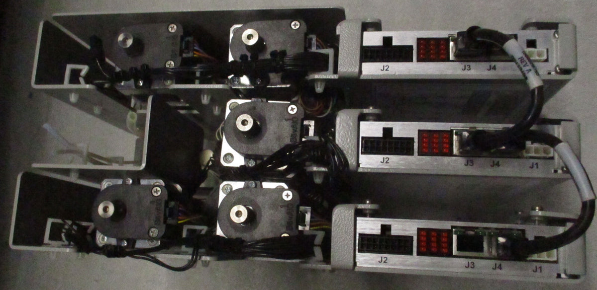 LOF OF 3 PCE ASSY CONTROL STEPPER PN 100032131/ 100028654 AND 5 MOTORS