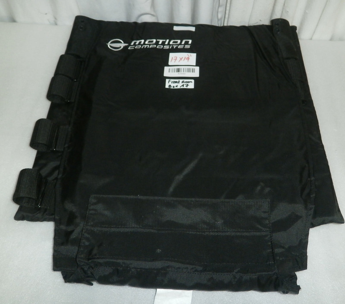 Motion Wheelchair Fabric Adjust Back cover Upholstery Size 17 x 19