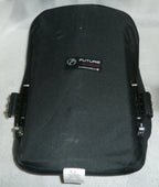 FUTURE MOBILITY WHEELCHAIR BACK WITH ACCESSORIES VERY GOOD CONDITION SIZE 15x20"