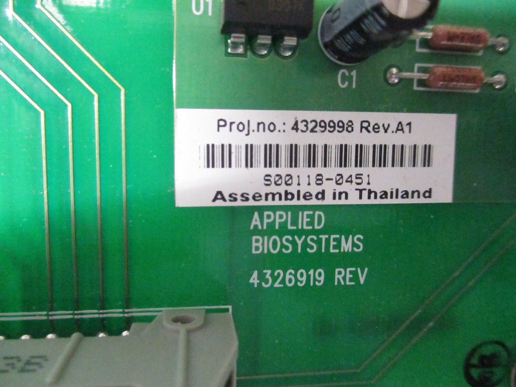 power filter sn 4326919 rev FROM DETECTION SYSTEM API PRISM AB APPLIED BIOSYSTE