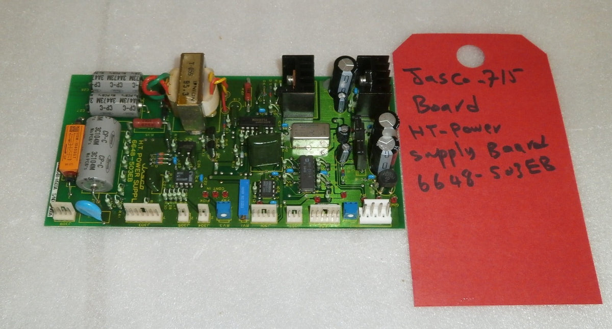 JASCO-J-715 HT POWER SUPPLY BOARD 6648-503EB GOOD CONDITION