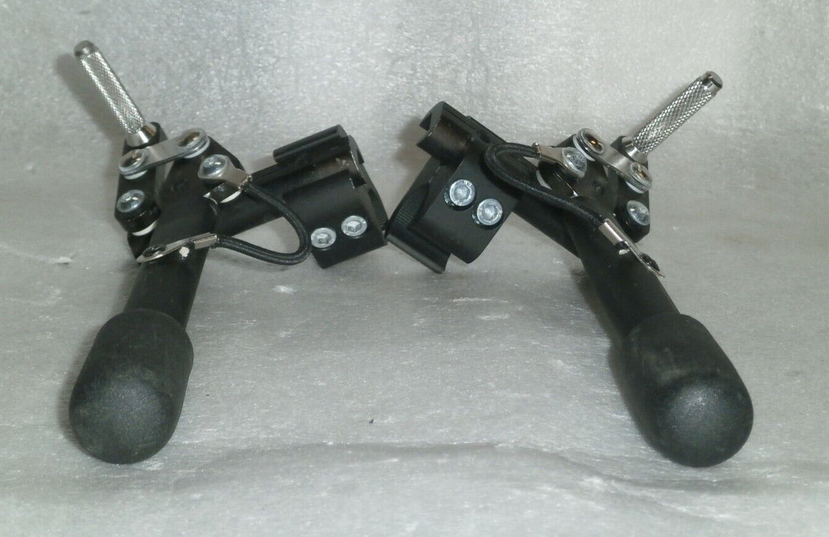Wheel Locks Wheelchair Long Hand Brake Pull Push Assembly Pair Left Right