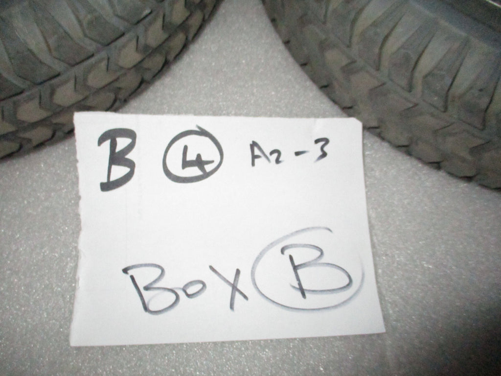 LOT OF 2 PRIMO POWERTRAX WHEEL 3.00-8 SOLID FAIR CONDITION