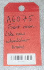 Wheel Locks Wheelchair Long Hand Brake Pull Push Assembly Pair Left Right