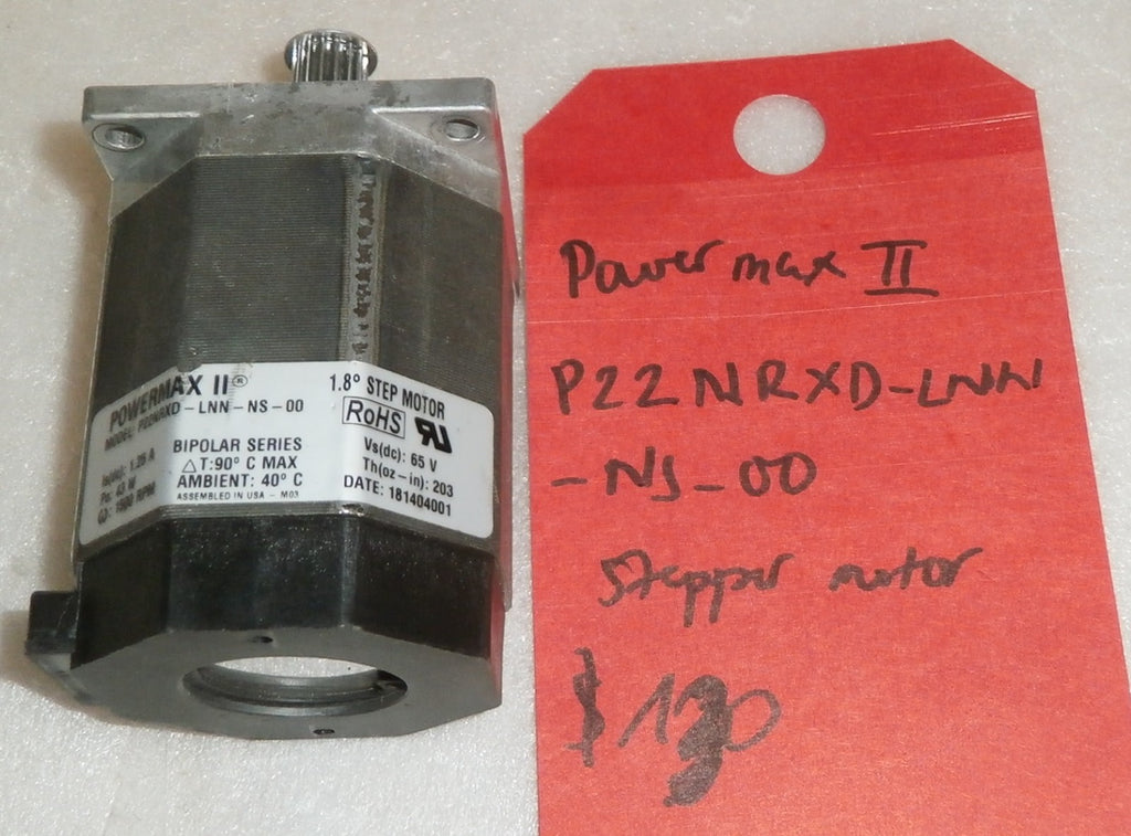 POWERMAX II P22NRXD-LNN-NS-00 STEPPER MOTOR