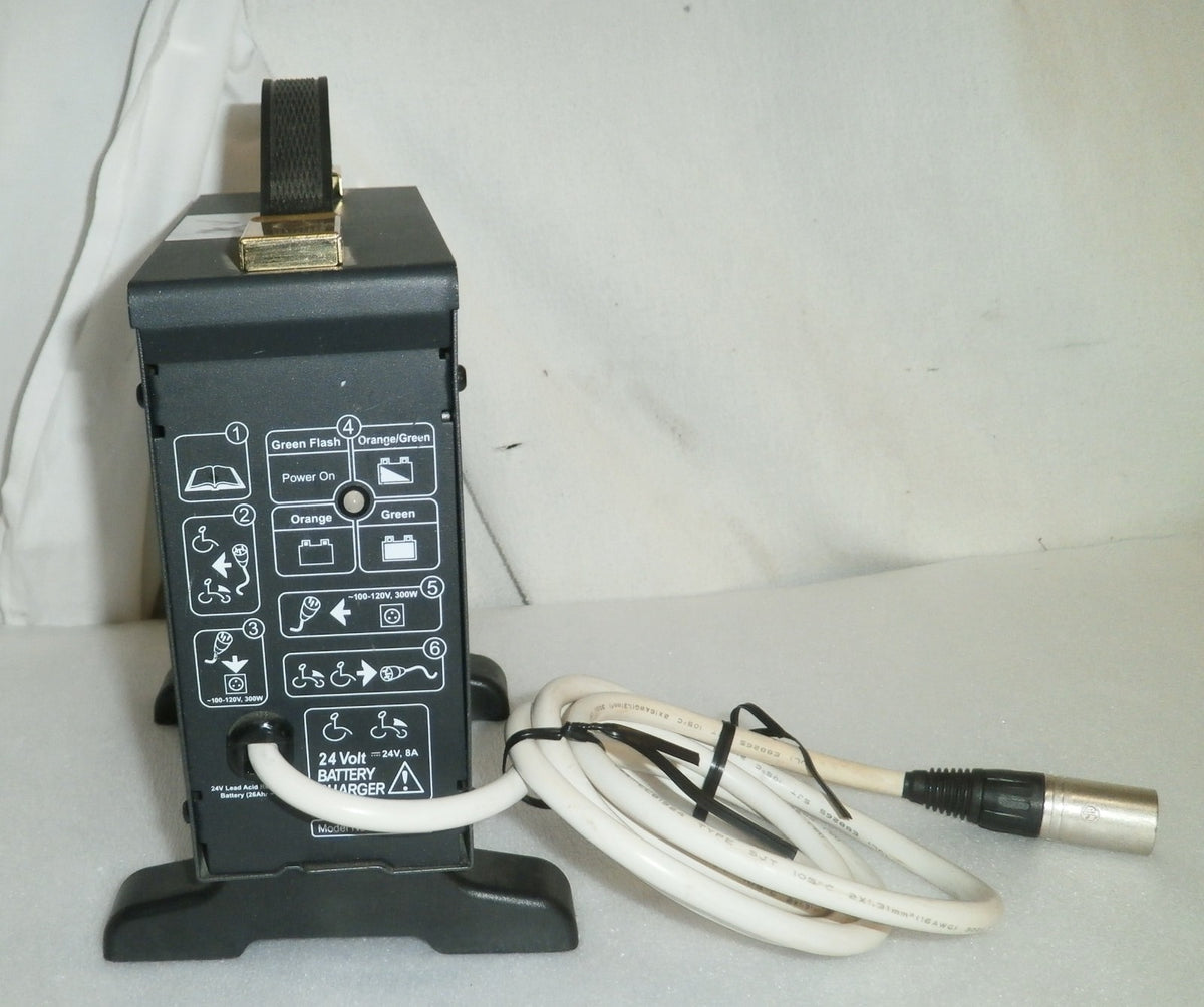 invacare CTE WHEELCHAIR BATTERY CHARGER 24V MODEL 4C24080A USED WORKS V GOOD