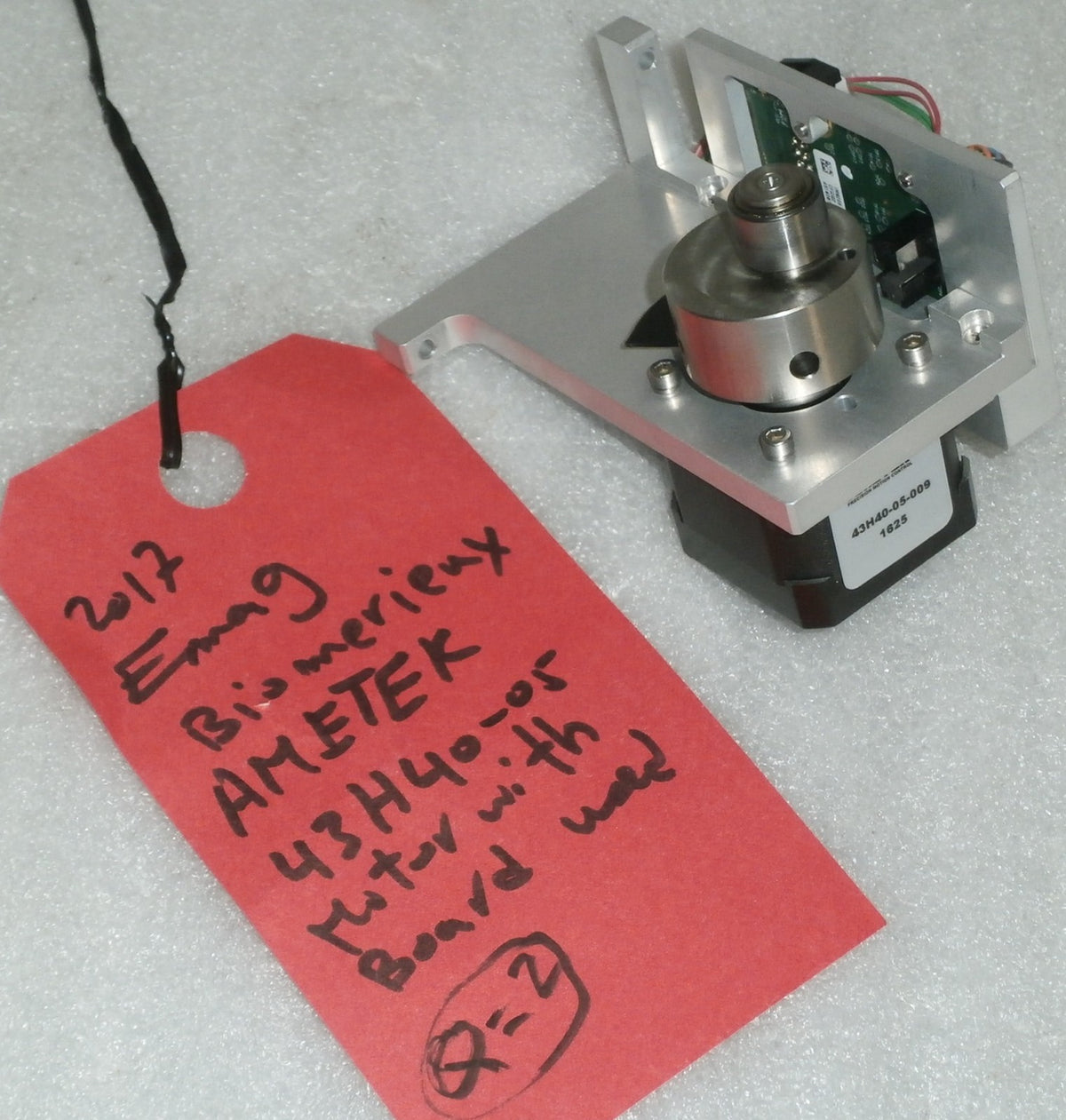 2017 Emag Biomerieux Ametek 43H40-05 Motor W/ Board