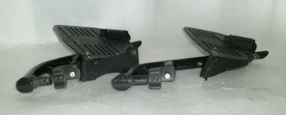 SET OF 2 WHEELCHAIR FOOT REST FRAME DIMENSION AS PHOTO