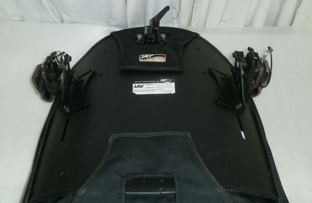 Wheelchair Back Jay Union Cushion Fits 16-17" w/ Accessories Good Condition