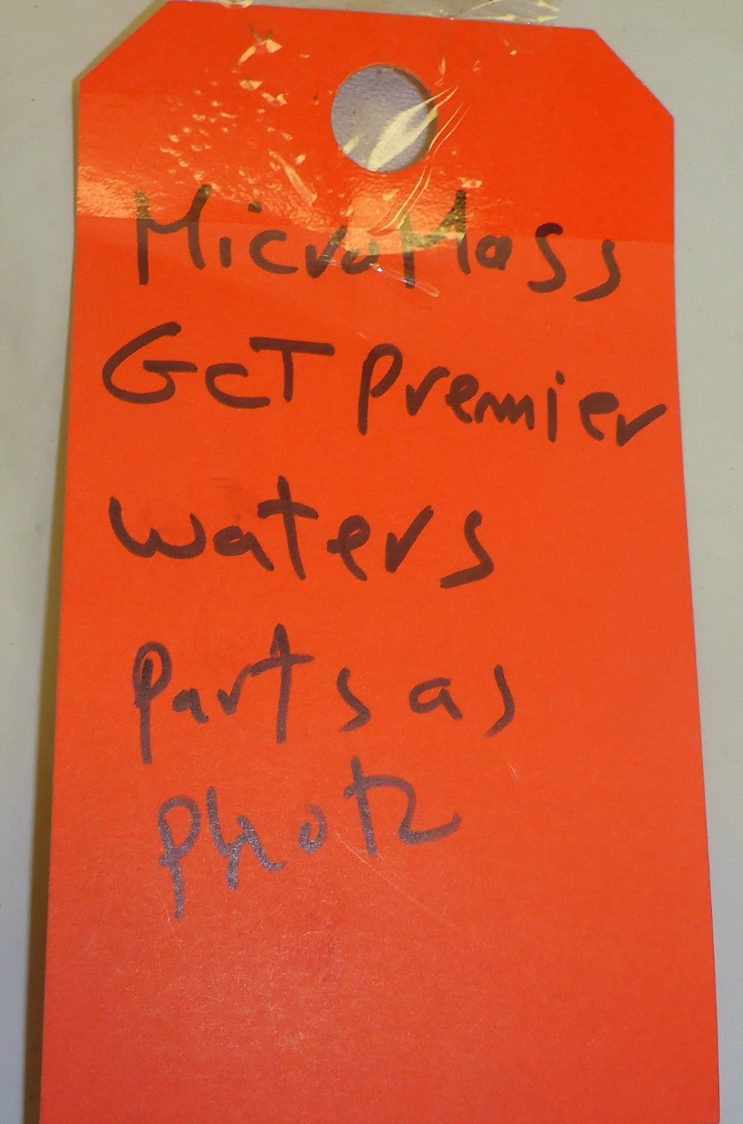 MICROMASS GCT PREMIER WATER PARTS AS PHOTO