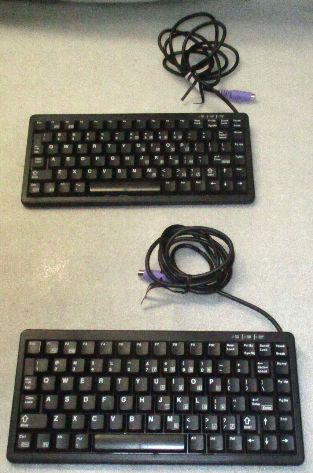 Lot of 2 MEDTRONIC Z37 CHERRY KEYBOARD ML4100
