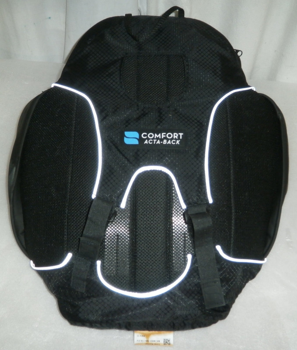 18 x 16" Comfort Acta-Relief Wheelchair Back Cushion only w/ Cover (No mounting)