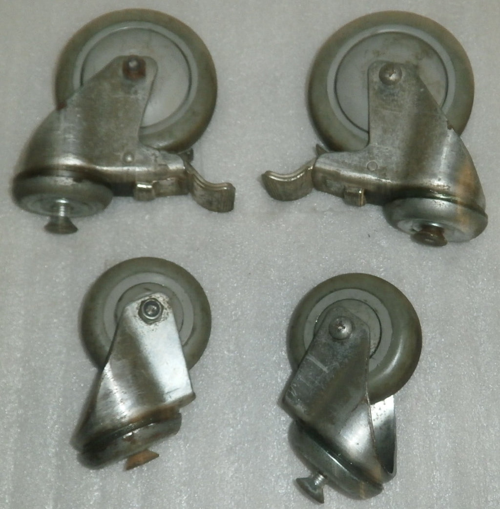 LOT OF 4 ERGO LIFT BHM ERLI-2110 CASTERS FRONT AND BACK W/ GREASED