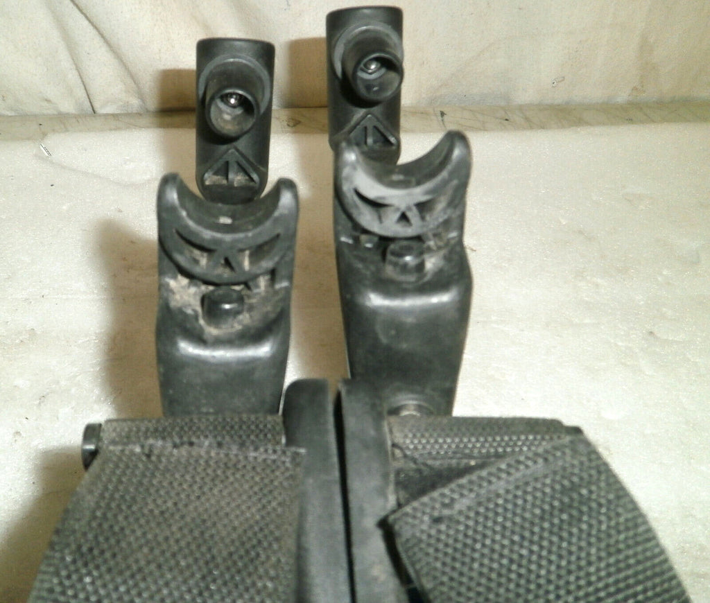 SET OF WHEELCHAIR FOOT REST Good CONDITION WITH MOUNT PLATES