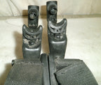 SET OF WHEELCHAIR FOOT REST Good CONDITION WITH MOUNT PLATES