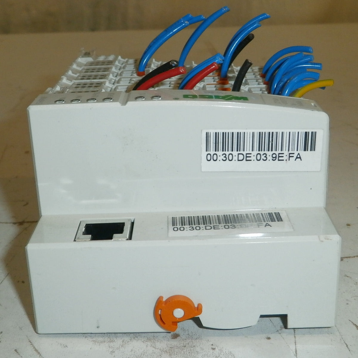 WAGO 750-842 CONTROLLER ETHERNET 1ST GENERATION AND WAGO 750-600 END MODUL
