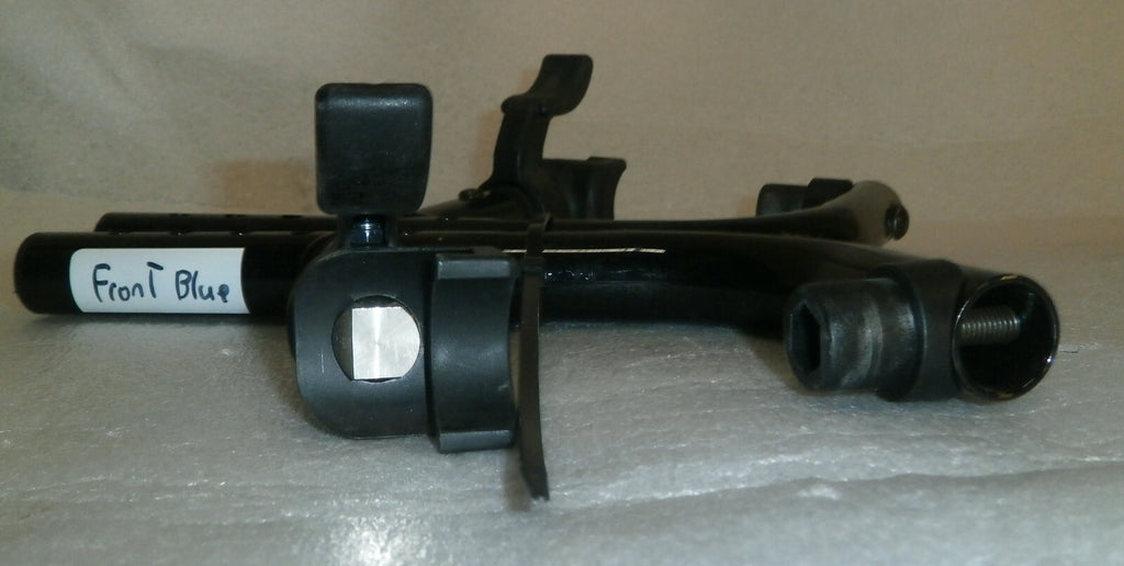 SET OF 2 WHEELCHAIR FOOT REST FRAMES DIMENSION AS PHOTO