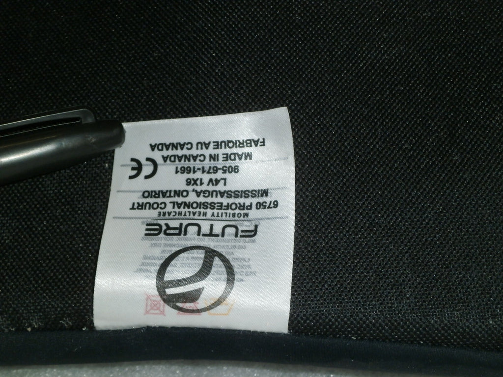 16" FUTURE PRISM BASIC BACK FOR WHEELCHAIR WITH BACK SUPPORT FULL BRACKETS