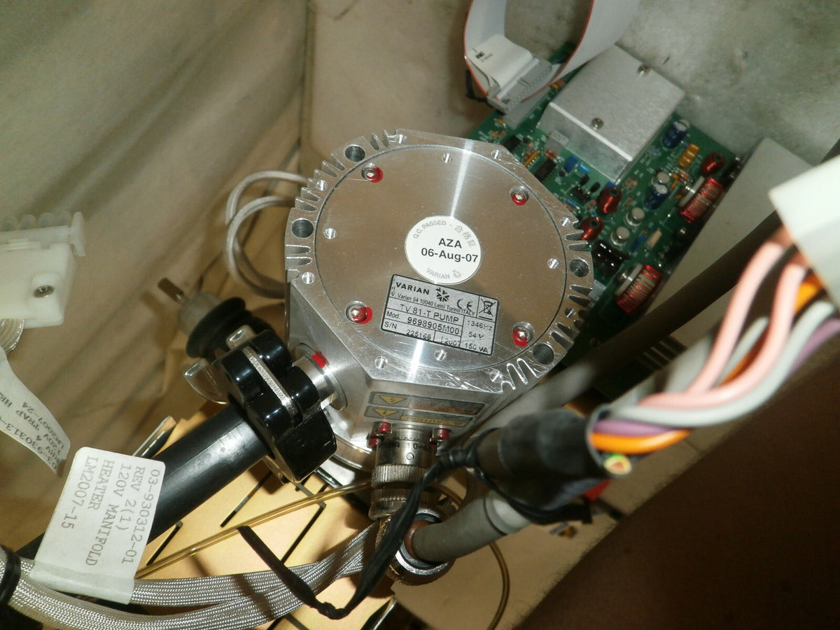 Varian TV 81 - T Pump Model 9698905M001/ 54V 1346Hz 150W AND PARTS Saturn 2200