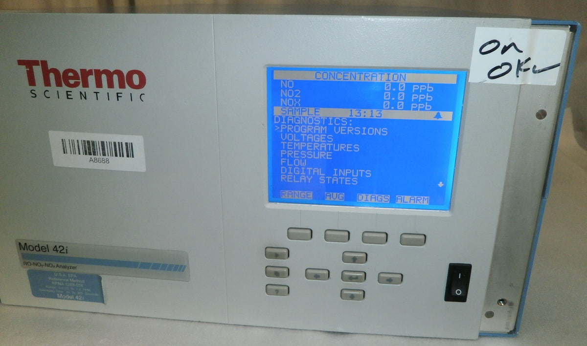 THERMO SCIENTIFIC 42i NO-NO2-NOx Gas ANALYZER
